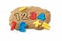 Learning Resources Numbers and Operations Sand Molds, Set Of 26