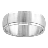 Astonishing Mens Stainless Steel Ring Size 9