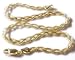 14k Braided Foxtail Ankle Bracelet
