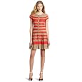 Bcbgmaxazria Women's Dasen Mixed Lace Shirt Dress by Bcbgmaxazria