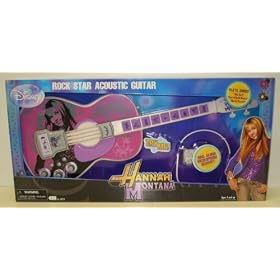 Hannah Montana Rock Star Acoustic Guitar by Hannah Montana