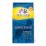 Wellness Super5Mix Dry Dog Food, Large Breed Adult Health Recipe, 30-Pound Bag