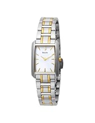 Bulova Womens 98L132 Bracelet White Dial Watch