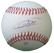 Colorado Rockies Dexter Fowler Autographed ROLB Baseball, Proof Photo