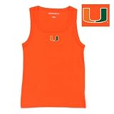 Miami Hurricanes NCAA Debut Tank Top Shirt For Women (Mango)