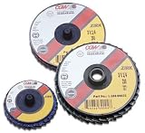 CGW ABRASIVES 30014 60-GRIT ROLOC-TYPE FLAP DISC ABRASIVE 3 - ZIRCONIA