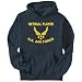 Hoodie Mens Navy Blue 