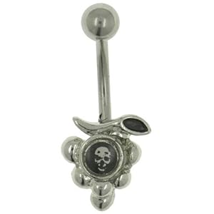 Pugster Mothers Day Gifts Belly Button Rings Poisonous Grapes Summer Fashion Belly Navel Ring Body Jewelry