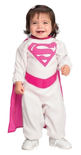  Pink Supergirl Infant Costume