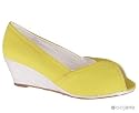 FRILLY-02 CVS HEEL 10 YELLOW