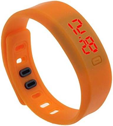 Ultra Thin Sports Silicone Digital LED Sports Bracelet Wrist Watch
