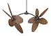 Fanimation Fans FP7000OB-220 Caruso - Ceiling Fan - 220 Voltage, Oil Rubbed Bronze Finish (Blades Sold Separately - Scroll Down for Options) - 220 Voltage