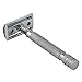 Long Handle Safety Razor By JTrim Men Shaver Double Edge Safety Razor Chrome Plated Include 10 Platinum Blades And travel Pouch Case includes JPT-LHSR Jay's Products