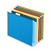 Pendaflex 4152X2ASST Extra Capacity, Letter-Size Hanging Folders with Box Bottoms, Assorted Colors, 25 per Box