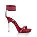 4 1/2 Inch Sexy Prom Shoes With Stiletto Heel And Rhinestones On Ankle Wrap
