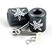 Yamaha YZF R6 R1 FJR 1300 Engraved Carbon Bar Ends