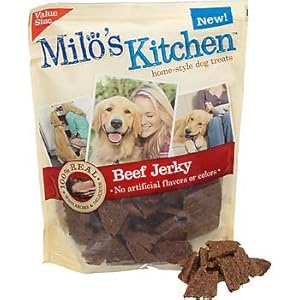 Milo Kitchen Beef Jerky Dog Treats