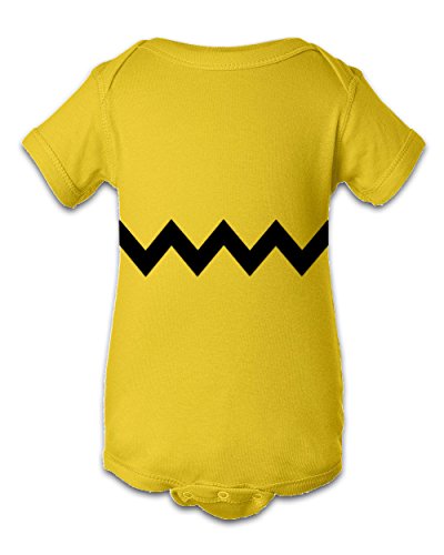 Tee Tee Monster Baby Boys'Charlie Brown Inspired Onesie