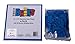 Strictly Briks Compatible with Lego 4 Pack Classic Stackable Baseplates 10x10 in, Building Bricks Plates with 32 x 32 Studs, Towers, Shelves, 4 Plates & 30 Stackers, Blue