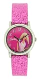 Image of Barbie Pink Photo Dial Watch With Full Figure Easy Read Index And Glitter Strap