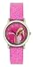 Barbie Pink Photo Dial Watch With Full Figure Easy Read Index And Glitter Strap