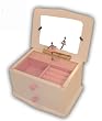 Adorable Photo Frame Jewelry Box with African American Ballerina and Custom 18 Note