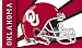 NCAA Oklahoma Sooners Helmet Design 3' X 5' Flag with Grommets
