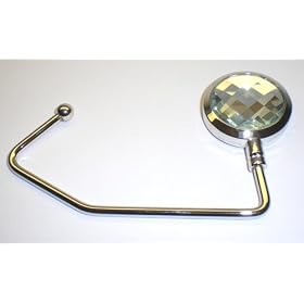 Clear Crystal Purse Hook Handbag Hanger