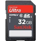 Sandisk SDSDU-032G-A11 32GB Ultra SDHC UHS-I Card 30MB/s (Class 10)