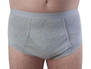 Conni Men's Oscar Undergarments, Grey, Size XXL, 5 Ounce (Pack of 20)