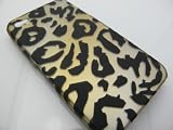 CHEETAH Hard Rubber Feel Plastic Design Cover Case for Apple iPhone 4 / 4S + Screen Protector [In Twisted Tech Retail Packaging]