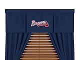 Atlanta Braves MVP Micro Suede Valance
