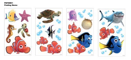 Kitchen: Finding Nemo Wall Stickers