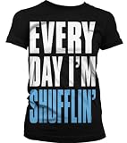Every Day Im Shufflin Juniors T-shirt, Big and Bold Funny Statements Juniors Shirt