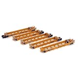 Athearn - HO RTR Maxi I Well Car/Early, TT/SP #73153 (5)