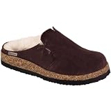 Bearpaw Anika Hand Stitched Cork Sole Clog, 10, Chocolate