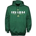 adidas Notre Dame Fighting Irish Green Sideline Hoody Sweatshirt