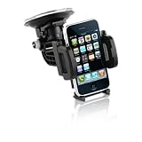 Heavy-Duty Universal Car Mount Holder for Cellphone, MP3 Player, iPhone, iPod Touch, BlackBerry, Droid, GPS Garmin, TomTom, Magellan