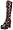 Black Polyurethane/Red