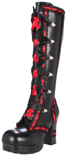 Pleaser Women's Gothika-215 Knee-High Boot