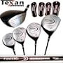 Texan Classics POWER Titanium Wood Set 1-3-5-7 w/Headcovers