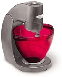 Jenn-Air Attrezzi JSM900RAAS Stainless-Steel Stand Mixer with Merlot-Red Bowl and 3 Attachments