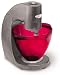 Jenn-Air Attrezzi JSM900RAAS Stainless-Steel Stand Mixer with Merlot-Red Bowl and 3 Attachments
