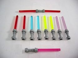 Lego Star Wars Lightsaber Bluish Gray Ultimate Set (10 Total)