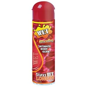 Wet Warming Intimate Lubricant and Massage Oil 10.7 Oz