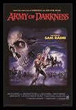 Army of Darkness (Skull, With Chainsaw) Framed Movie Poster Print - 24