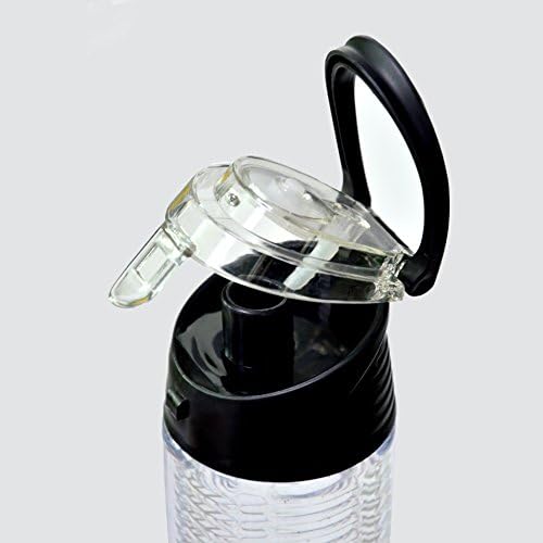 [2-pack] Hit Newton® Premium Fruit Infuser Sports Water Bottle (27Oz, 24Oz), BPA FREE, 100% Leak Proof, Made of Shatter-Proof Tritan. (Many Color Option)