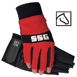 SSG Fingerless Eventer Riding Gloves