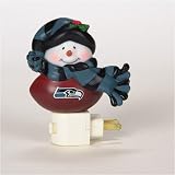 Night Light Snowman - Seahawks - 5