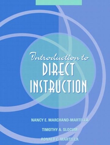 Books: Introduction to Direct Instruction